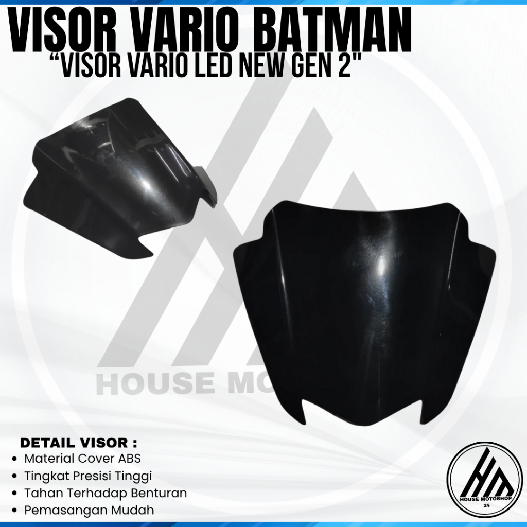 Visor Vario 125 New 2023 VISOR VARIO BOHLAMP VISOR VARIO 110 FI VISOR BEAT KARBU VISOR VARIO 160 LED