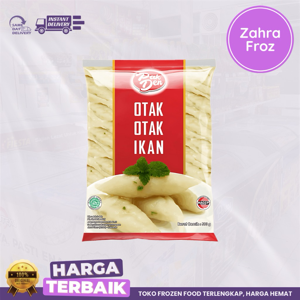 

PAK DEN OTAK OTAK 500 GR