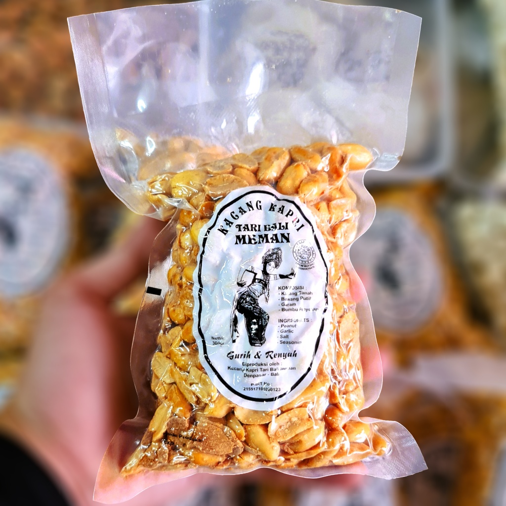 

Kacang Kapri 300gr / Kacang Bali Tari Bali Meman / Snack Kacang Kacangan