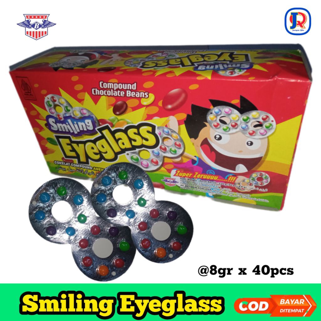 

SMILING EYEGLASS Cokelate Beans