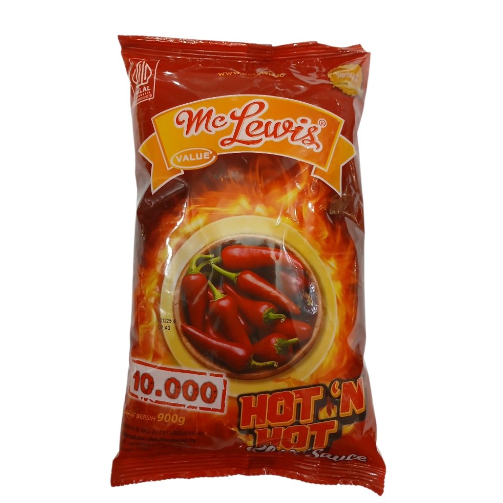 

MC LEWIS SAUS SAMBAL HOT'N HOT 900G