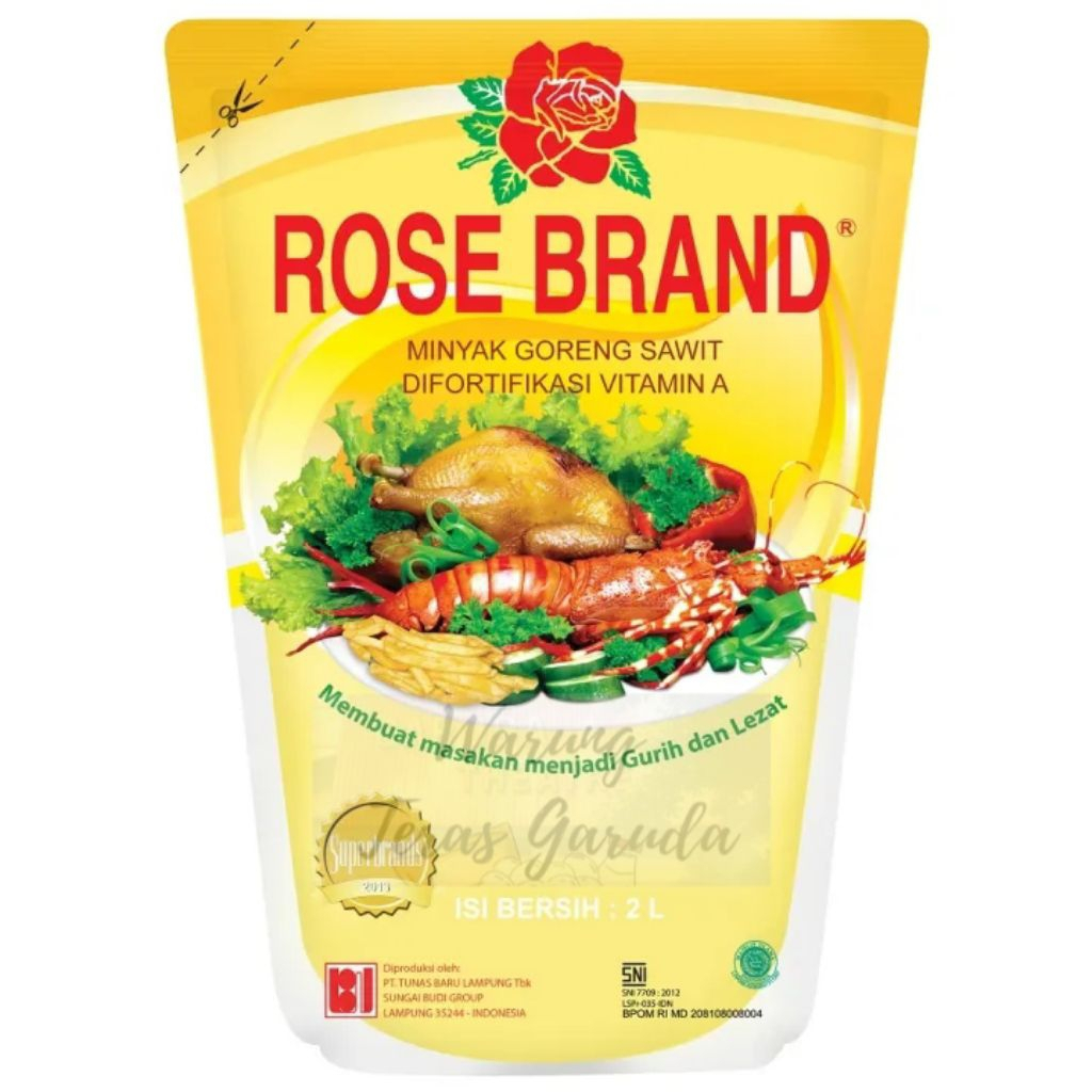 

WarungGaruda_ROSE BRAND MINYAK GORENG POUCH 2 LITER