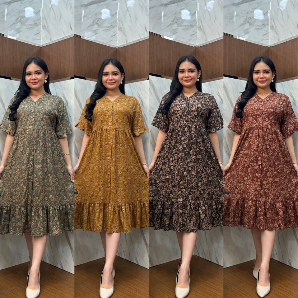 Mona Dress/Daster Kekinian/Dress Wanita Kekinian/Daster Wanita
