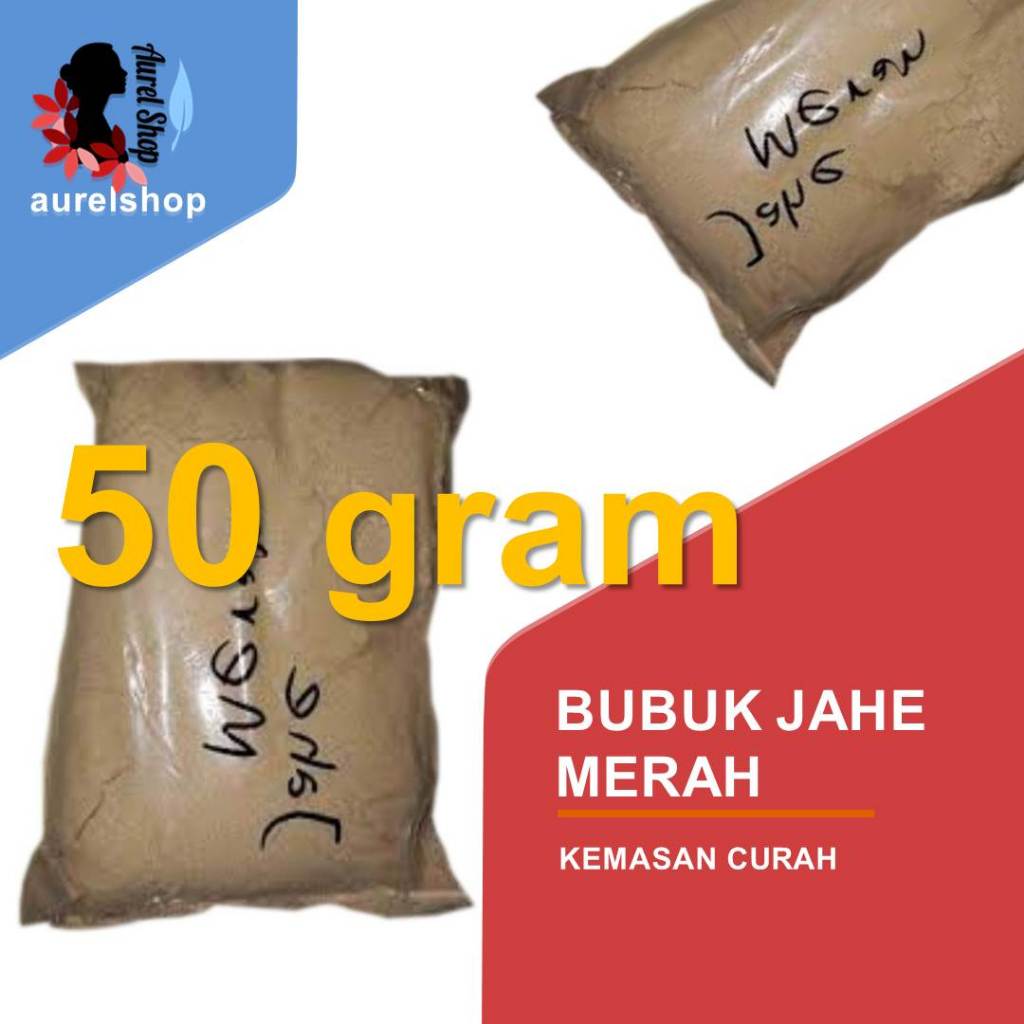 

50 gram Bubuk Jahe Merah / Ground Red Ginger