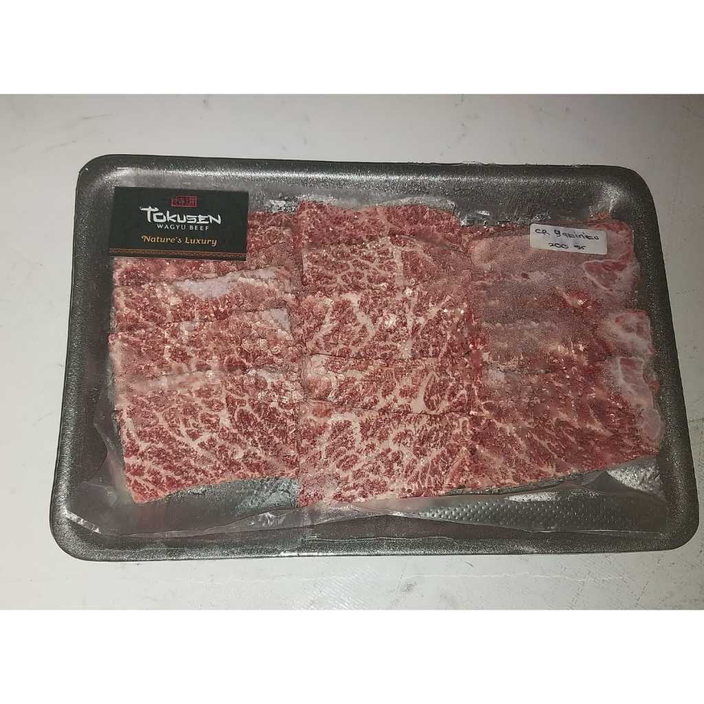 

Tokusen Wagyu Yakiniku Chuckroll 200gr