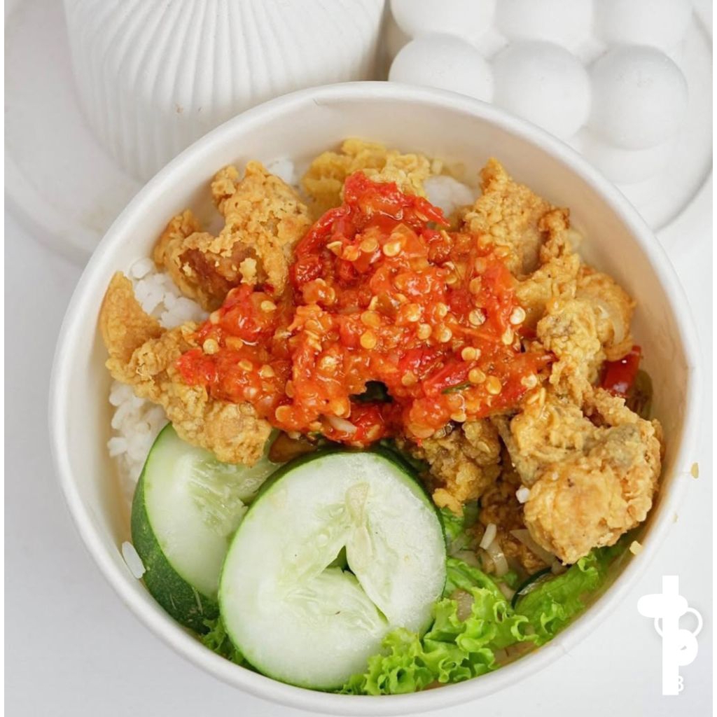 

ricebowl ayam sambel bawang