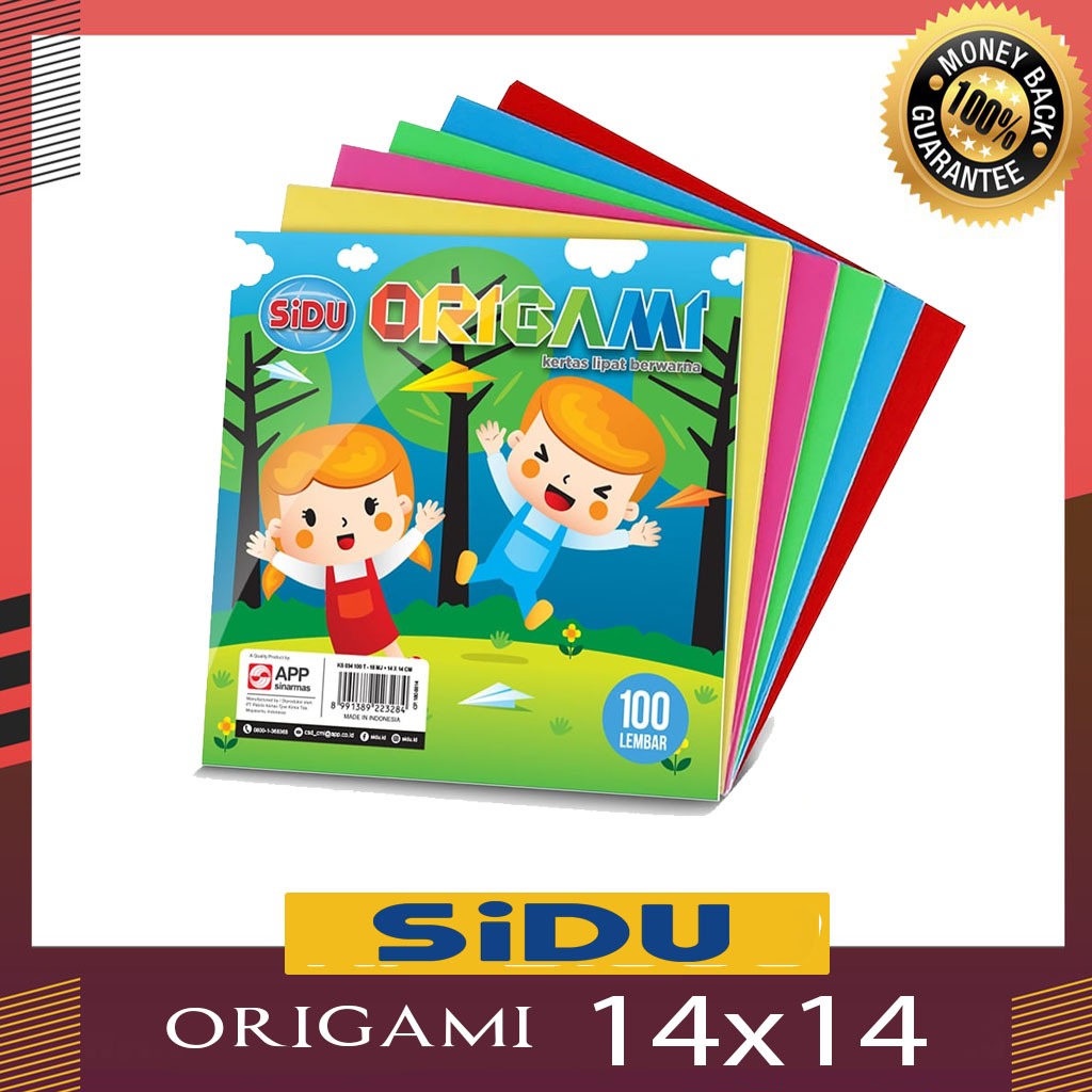 

Sidu Origami Paper Ukuran 14 x 14