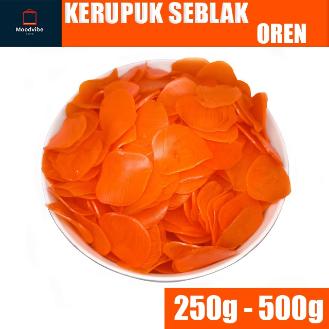 

Kerupuk Oren Mentah - Kerupuk Seblak 250g - 500g