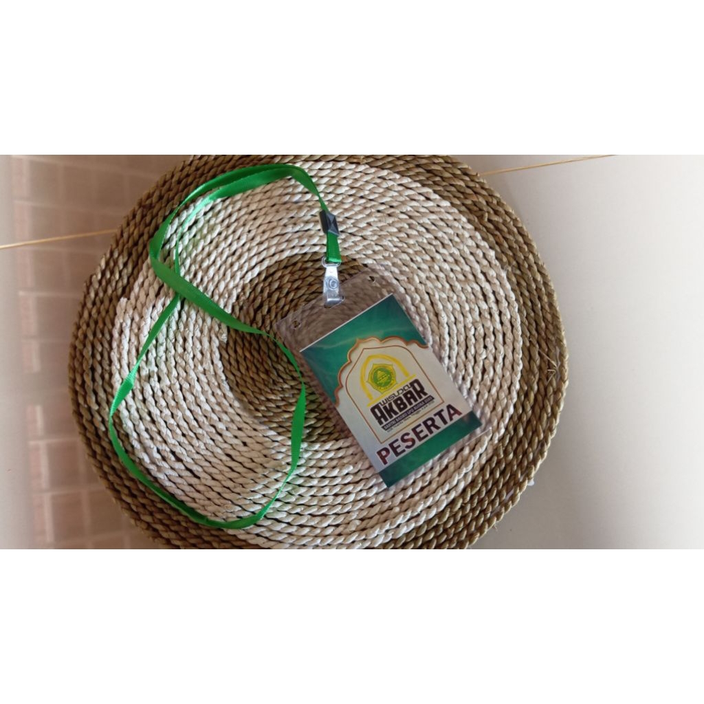 

Paket Bundling Id Card B2 Costum + Tali Nylon Soft PVC