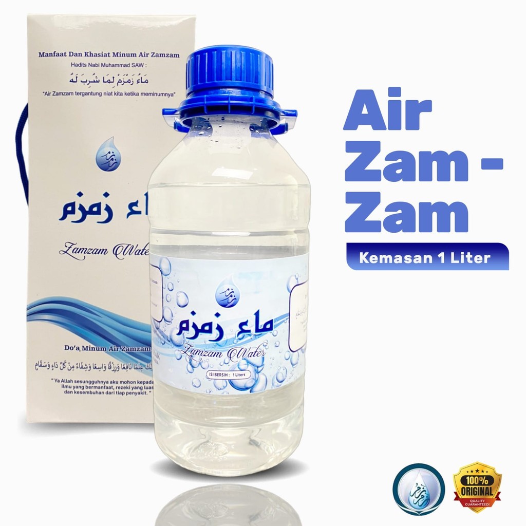 

Air zam zam asli 1liter segel [ original ]