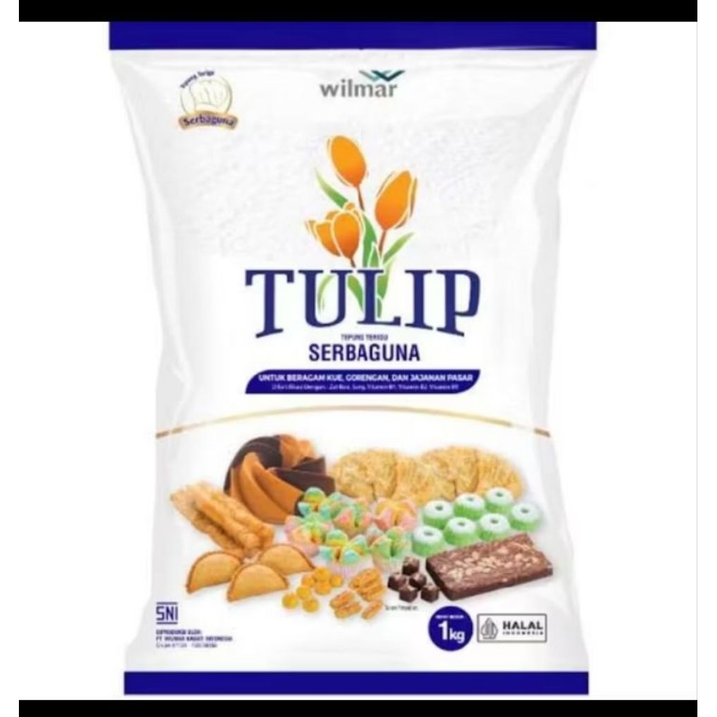 

Tepung Terigu tulip 1kg kemasan