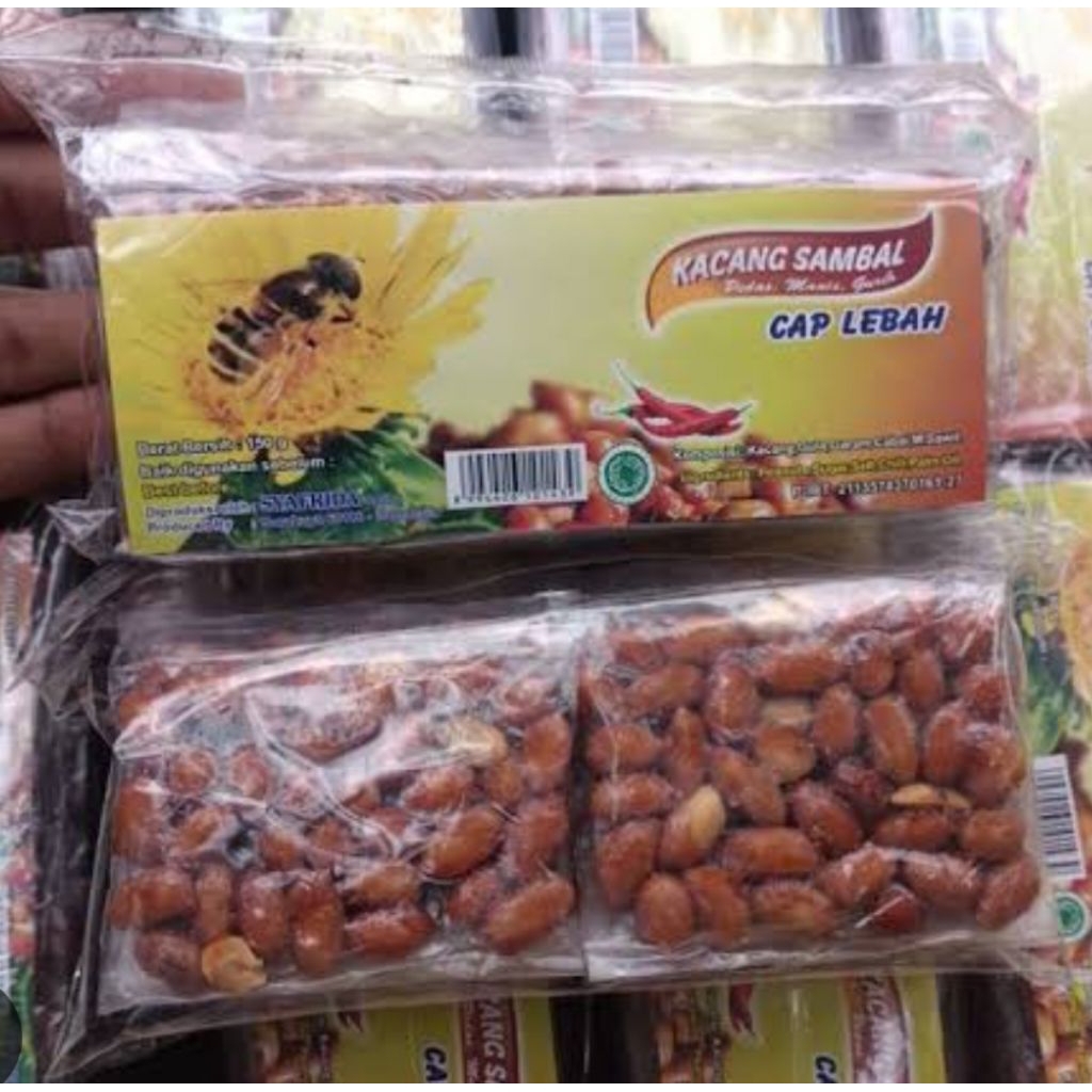 

Kacang Sambel Balado Cap Lebah isi 10pcs