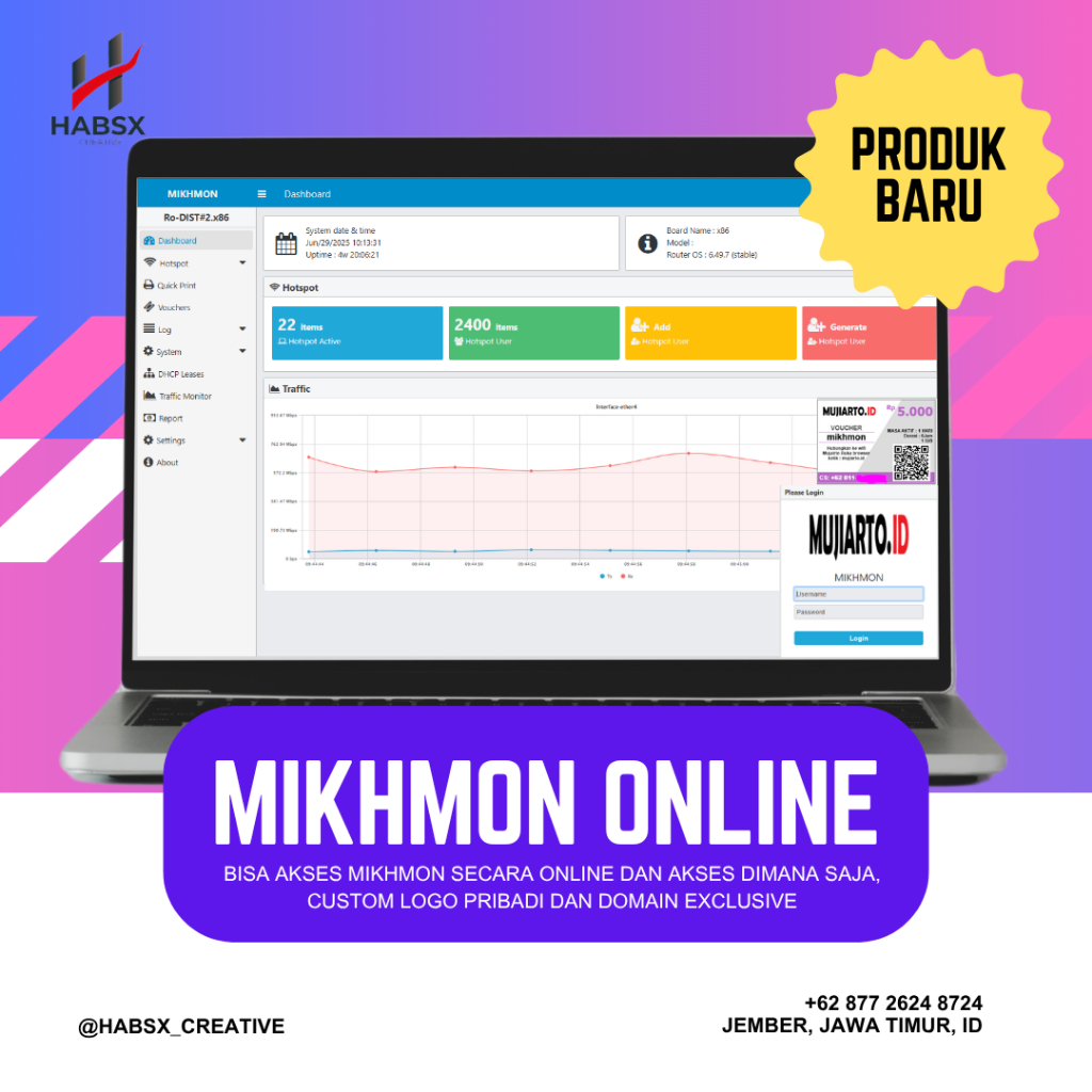 MIKHMON ONLINE 1 TAHUN
