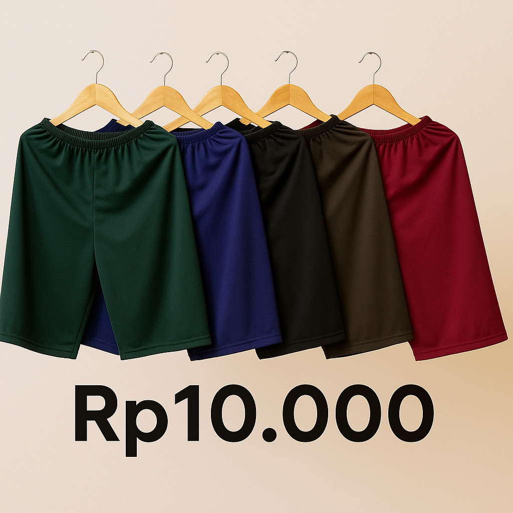 PAKET 5 PCS CELANA DALEMAN JUMBO Daleman shorts santai Harian celana wanita tidur celana sot wanita 