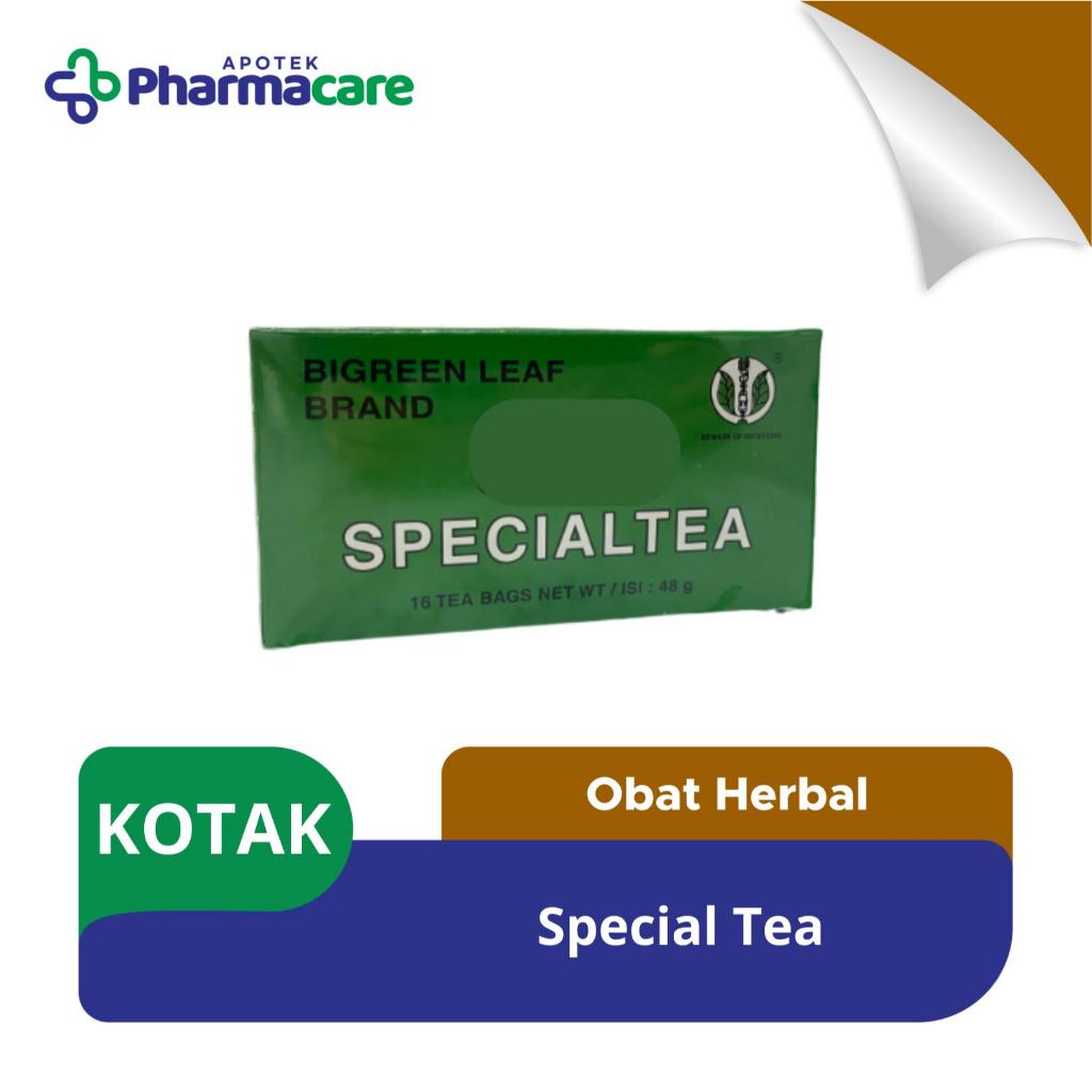 

Pharmacare - SPECIALTEA | Special Tea Bigreen Leaf Brand 16 Tea Bags - teh herbal - mengatasi sembelit