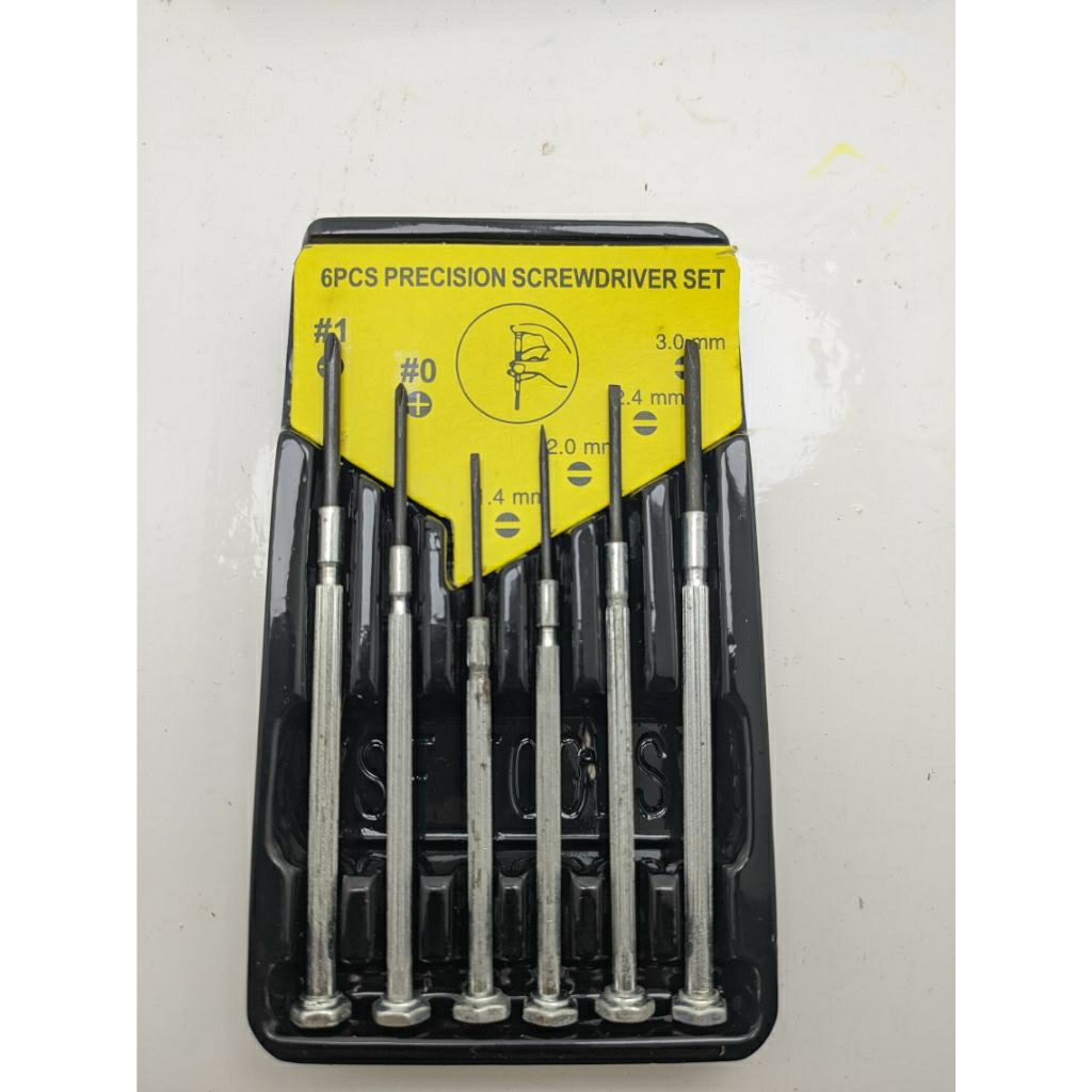 Obeng Jam Set 6 pcs Obeng Jam Tangan Obeng Kacamata Set