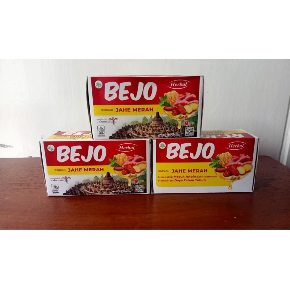 

Bejo Jahe Merah Masuk Angin Sachet 1Pack (isi 6)