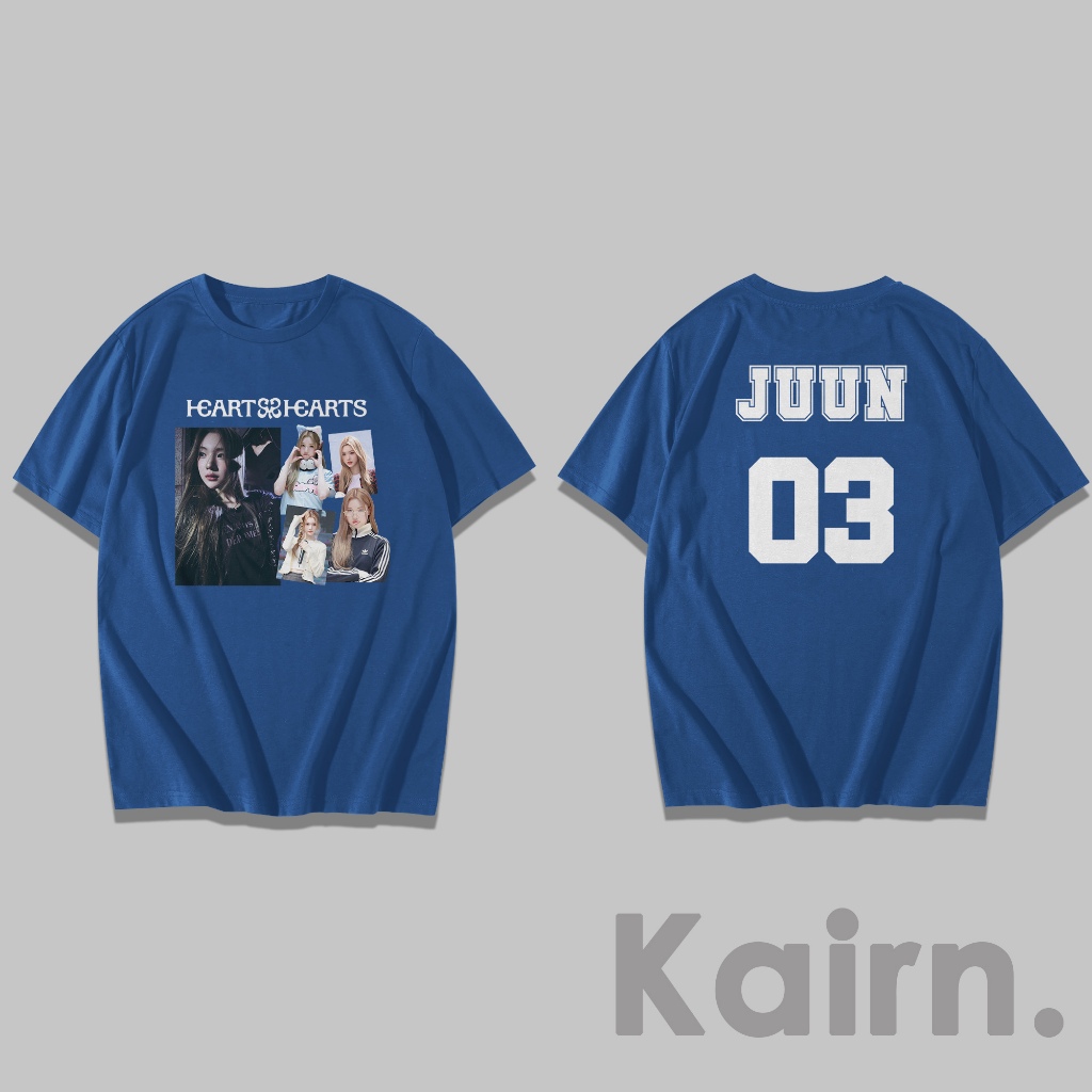 KAIRN - Kaos JUUN Hearts2Hearts / Kaos Hearts 2 Hearts / Kaos Kpop / Fansmerch