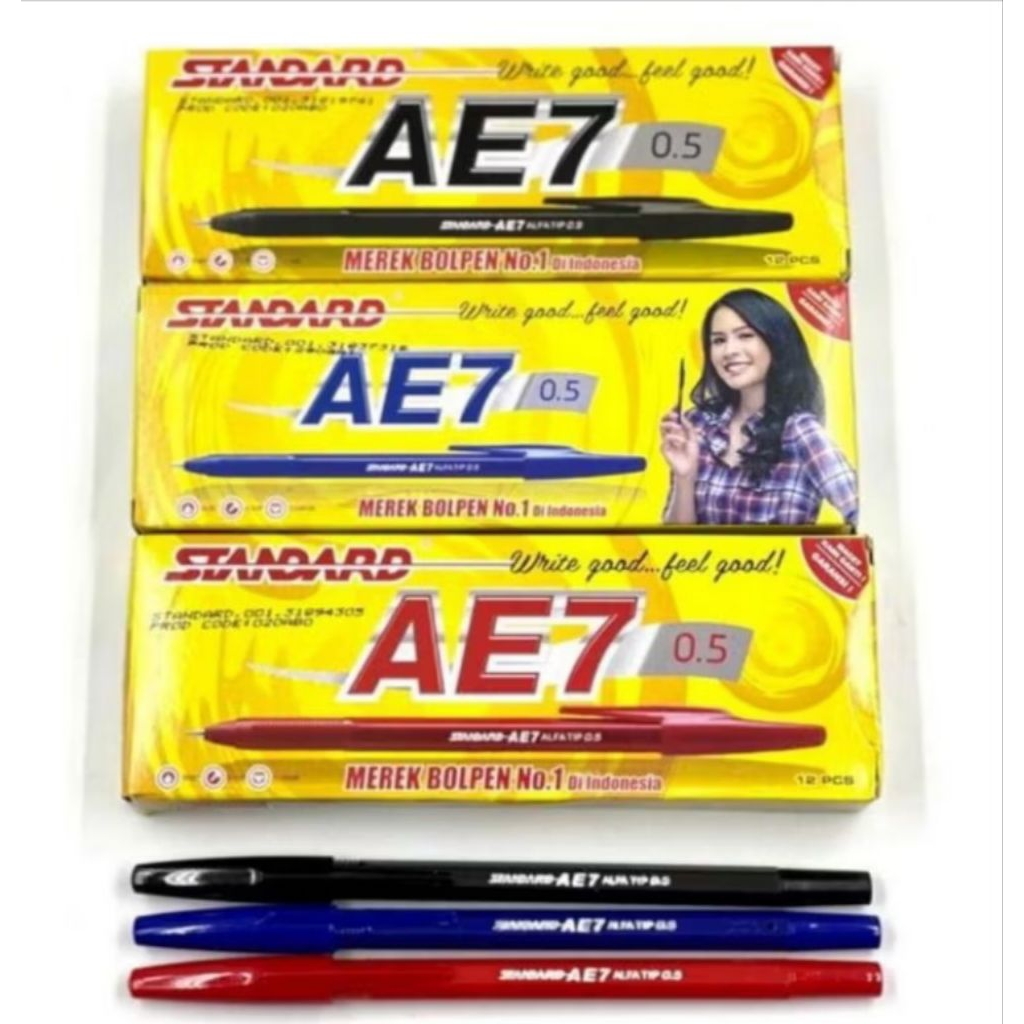 

Pulpen Standar / Pen / Bolpen Bolpoin