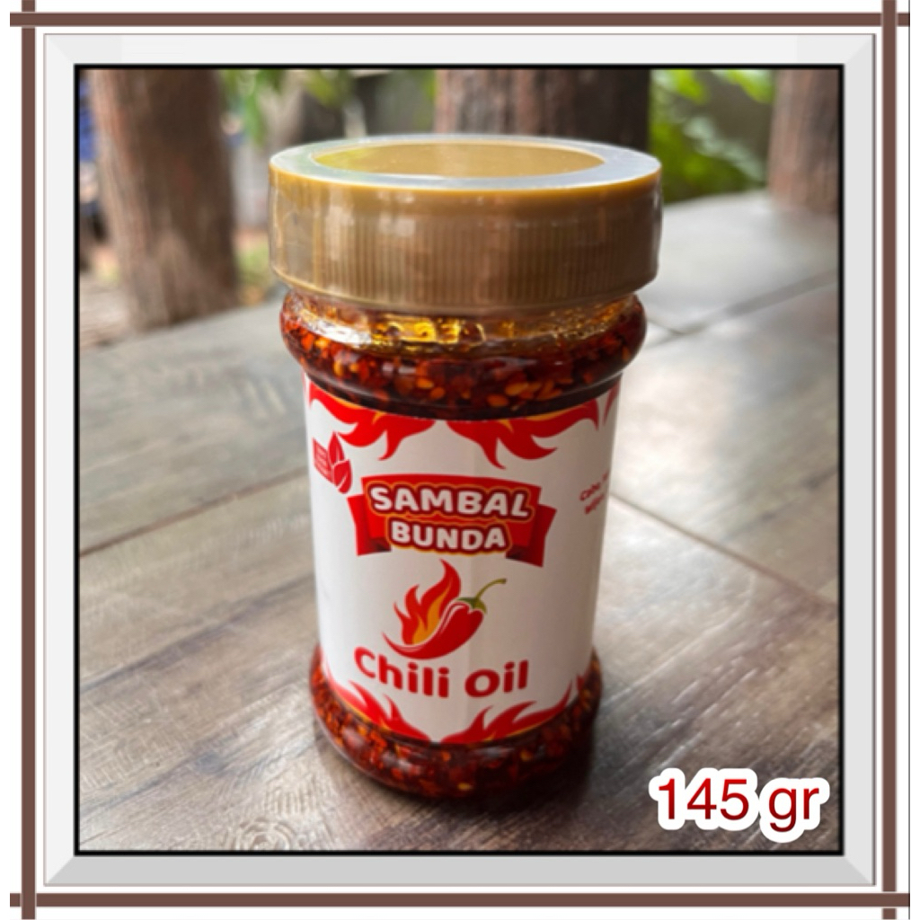 

Chilli Oil 145 gr- Chili Oil by Aliafood - Halal MUI - Tanpa Pengawet