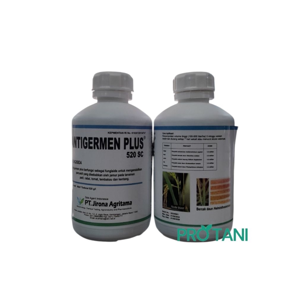 ANTIGERMEN PLUS 250ML fungsida bakterisida virusidametil tiofanat 520sc