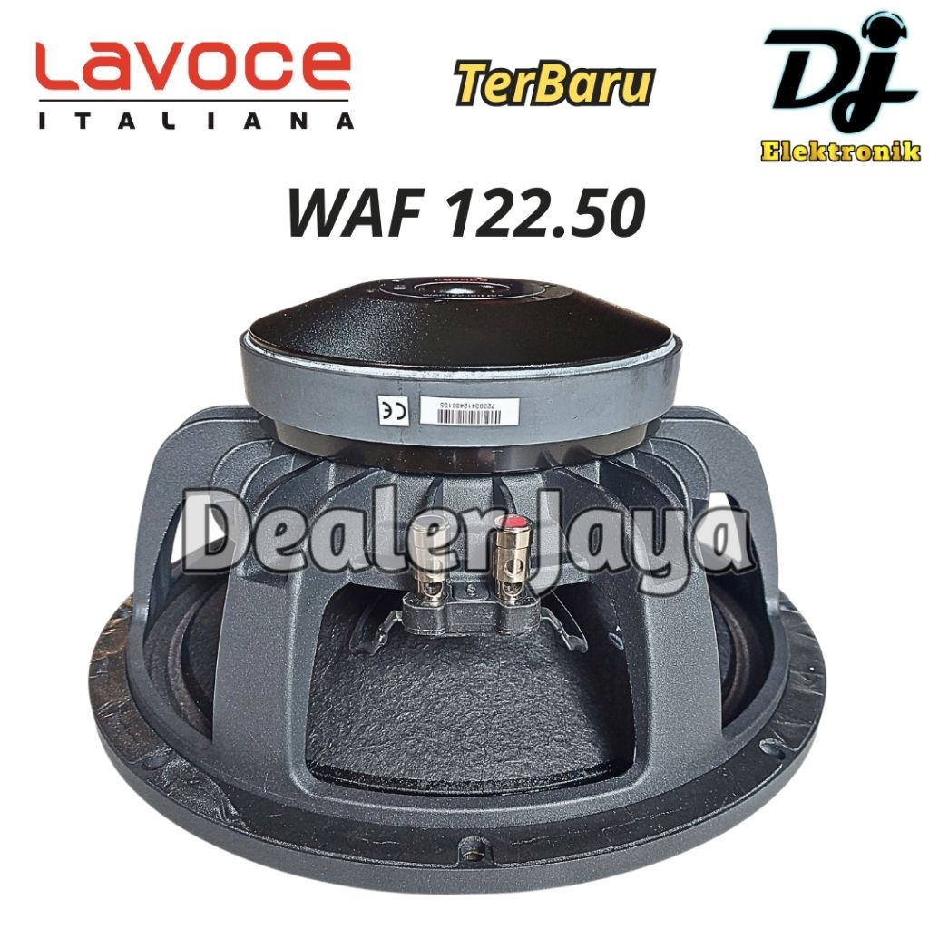 Speaker Komponen Lavoce WAF 122.50 / WAF122.50 - 12 inch