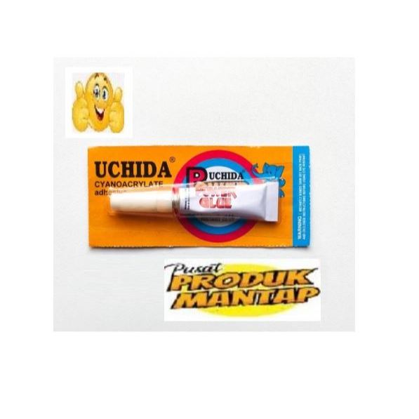 

Lem Uchida 3gram/Lem Super Glue/Lem Setan/Lem Serbaguna/Lem Power Glue