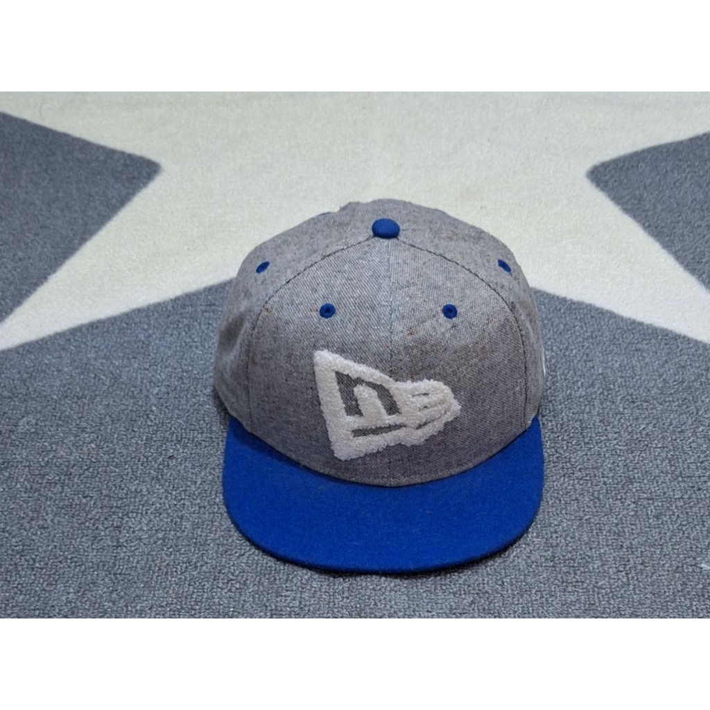 topi new era big logo 3 bahan 3 blend rare unik second bekas original preloved cap
