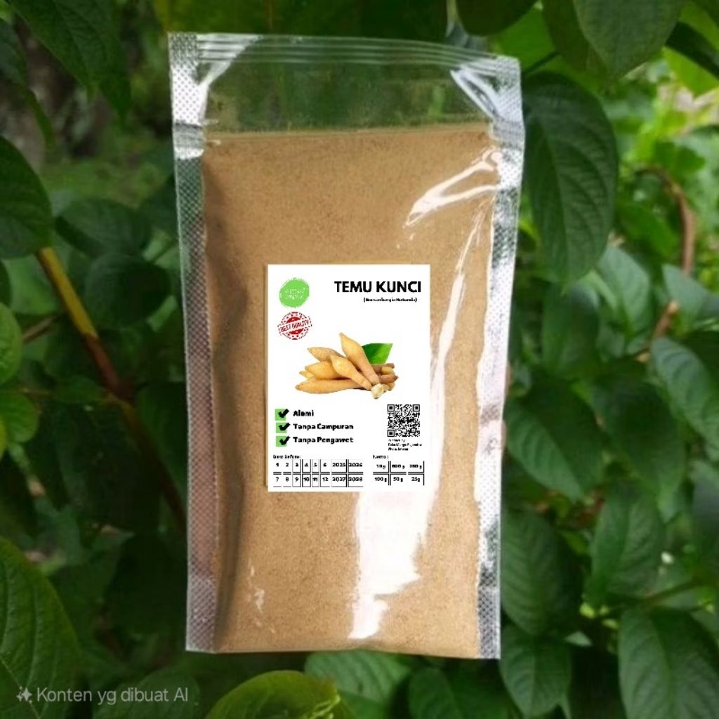 

Serbuk Bubuk Temu Kunci 50 Gram