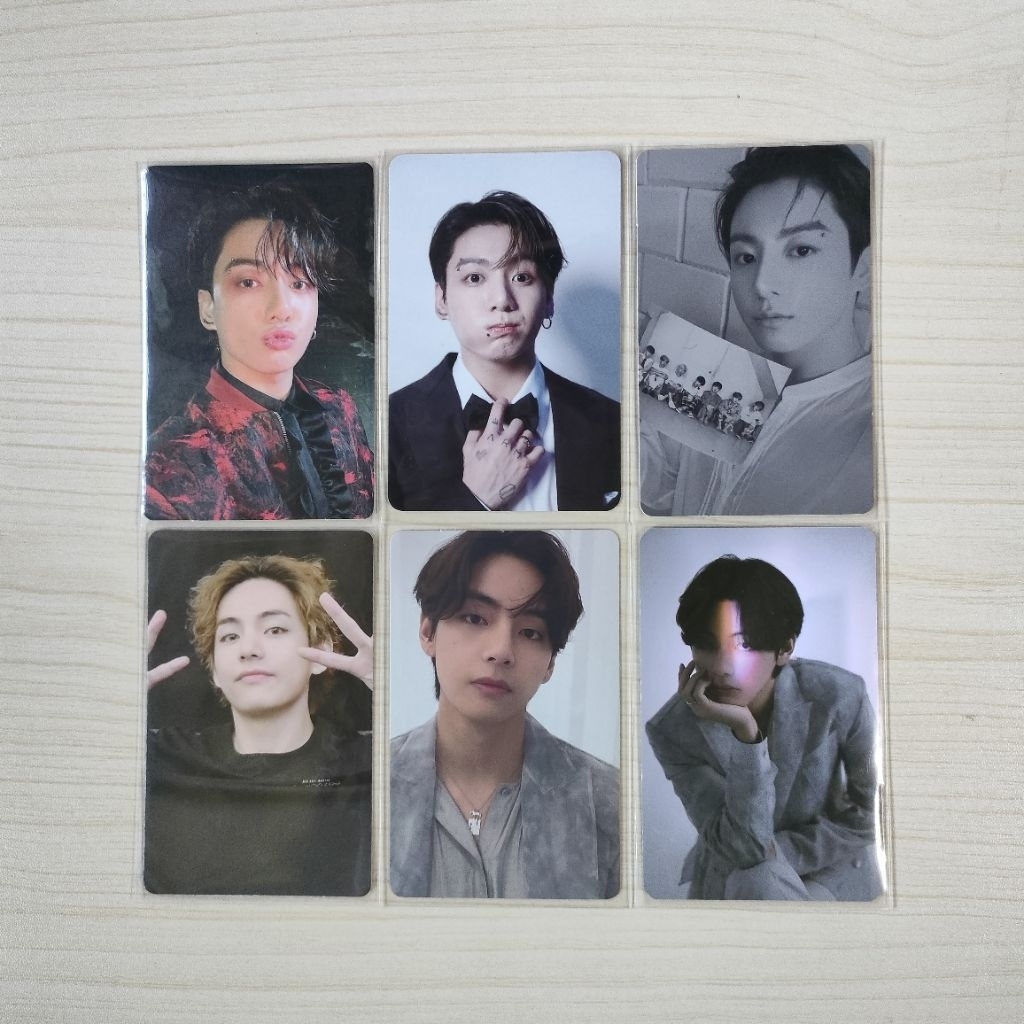 BTS PHOTOCARD JUNGKOOK POUT DFACT PROOF TAEHYUNG V SOWOOZOO BLURAY M2U PROOF COMPACT