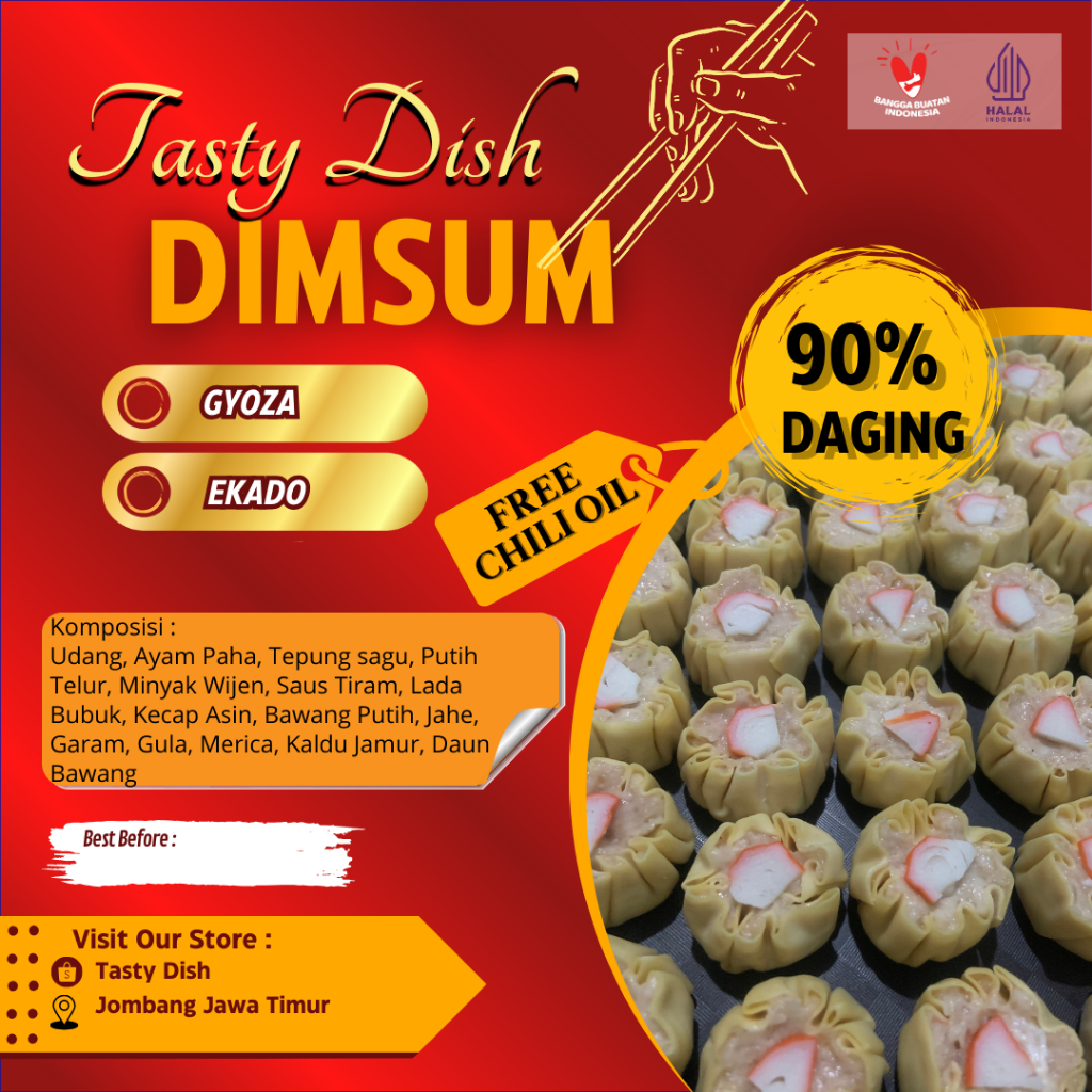 

Gyoza Premium Ayam Udang | TastyDish