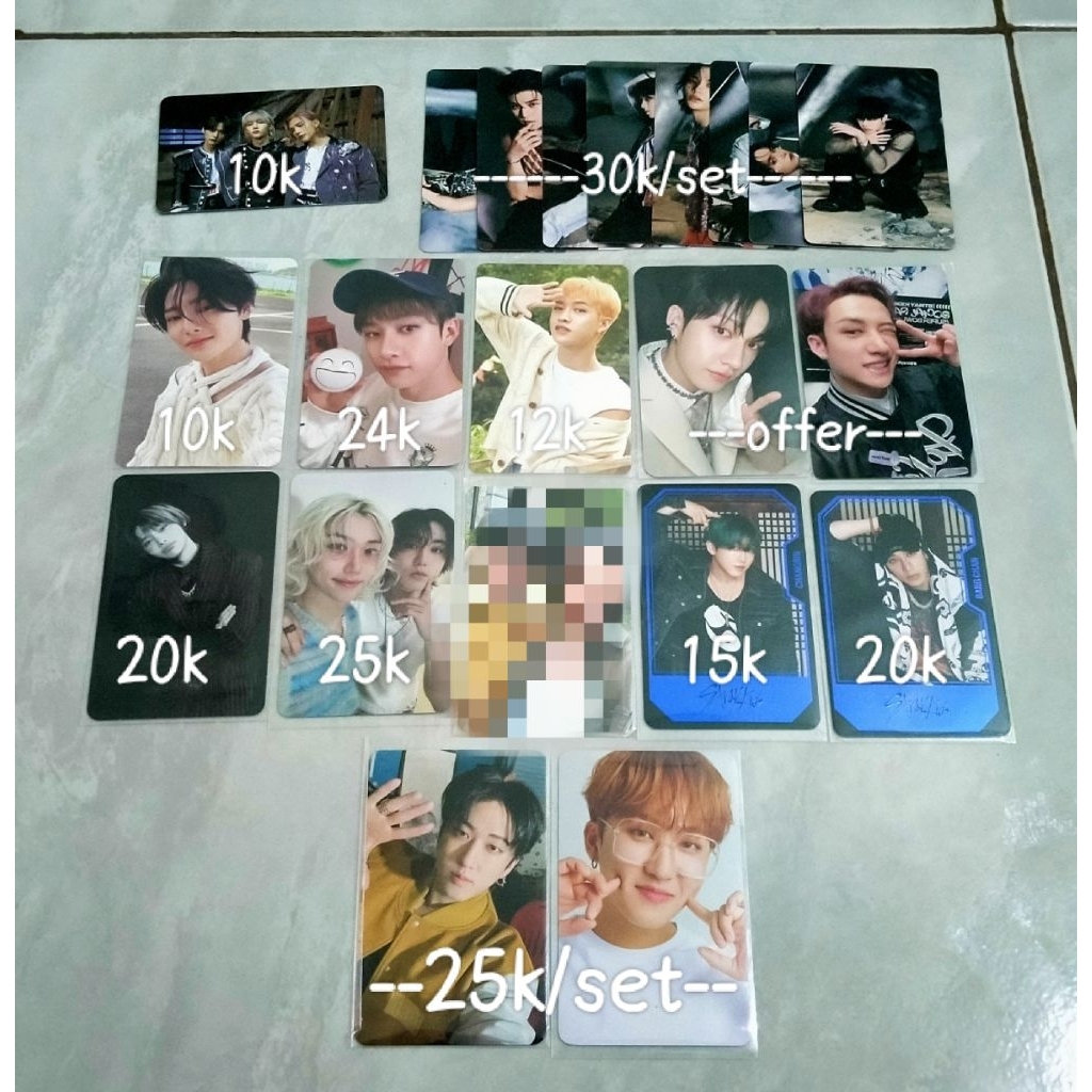 PC photocard straykids SKZ album maxident maniac trading card ATE HOP 5 STAR IN LIFE UNIT NACIFIC DV