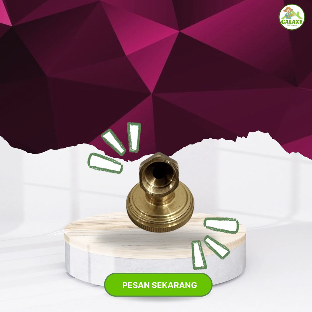 Nozzle Sprayer Kuningan Lubang 8