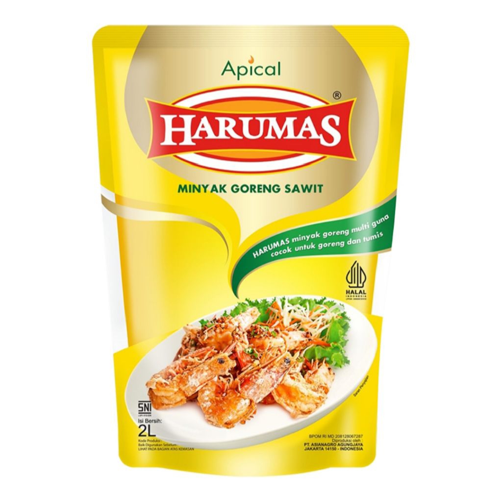 

Minyak Goreng Harumas 2L pouch – Harga Terjangkau, Kualitas Terbaik!