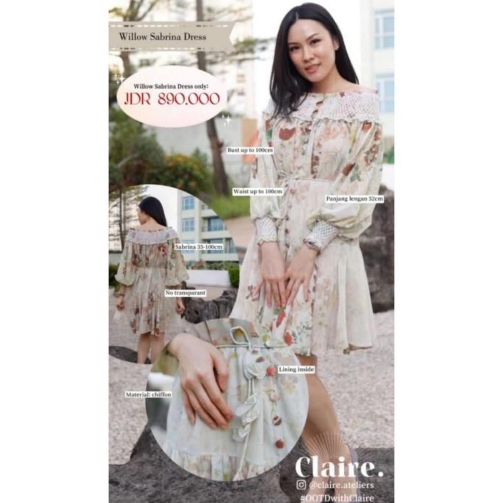 Dress Claire by CYNTHIA TAN