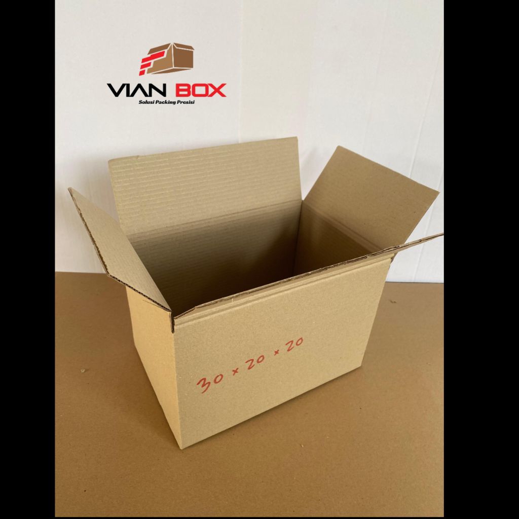 

kardus/karton ukuran 30x20x20cm1ply