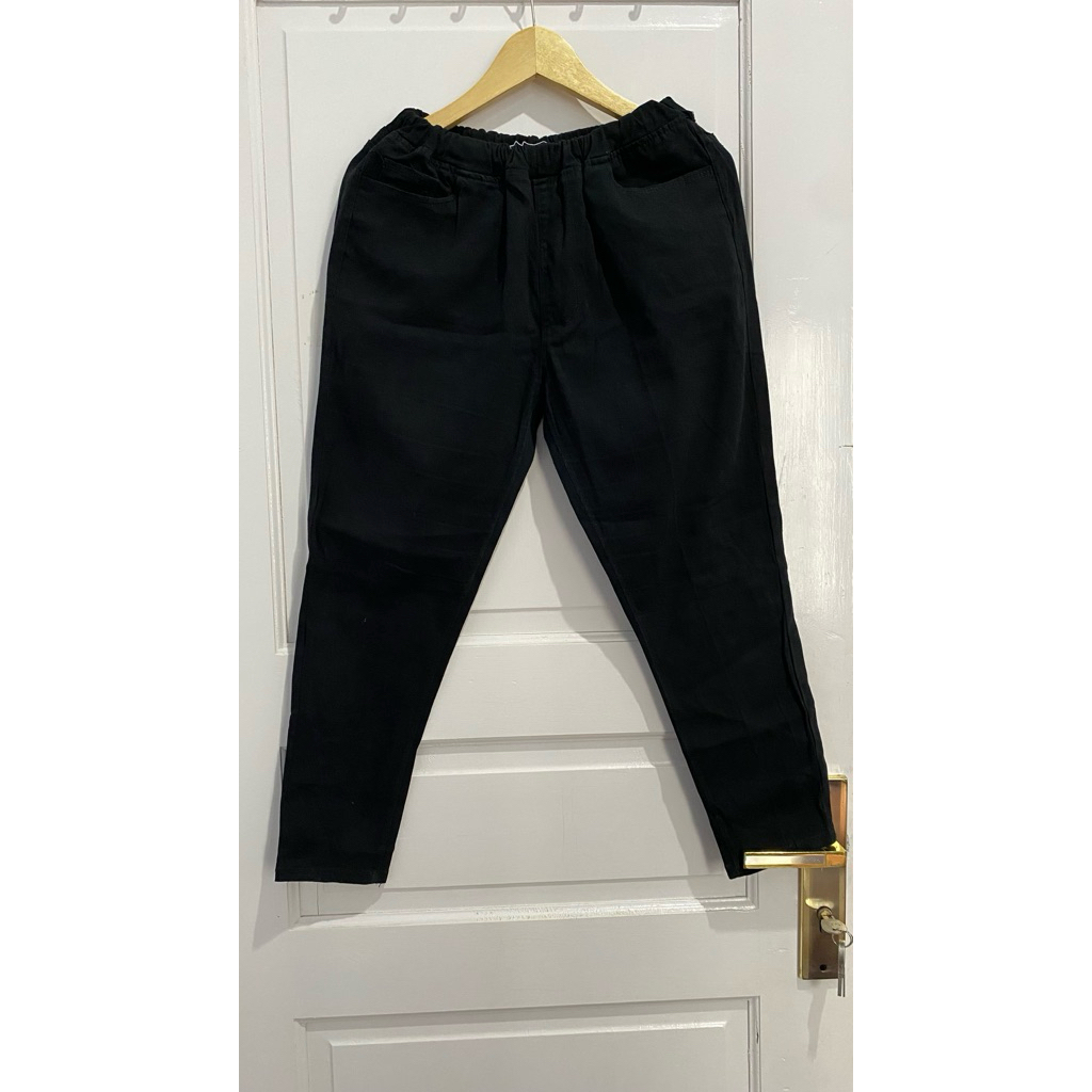 [PRELOVED] Celana wanita Baggy pants JUMBO / celana panjang wanita bahan katun stretch melar