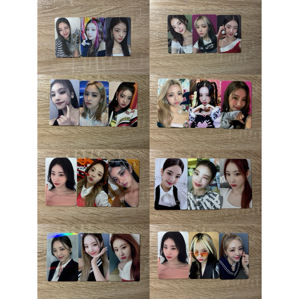 Photocard pc itzy crazy in love guess who tennis midzy csi cheshire checkmate kill my doubt mecima