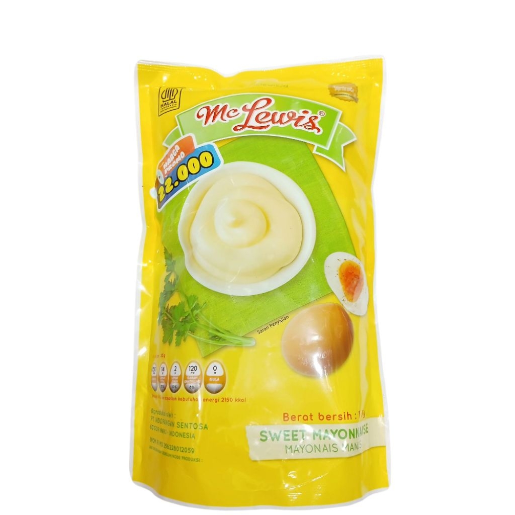 

MC LEWIS SWEET MAYONNAISE 1KG