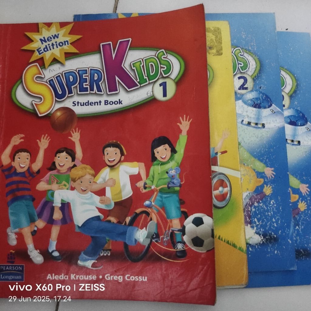 BUKU SUPER KIDS STUDENT BOOK NEW EDITION ORIGINAL