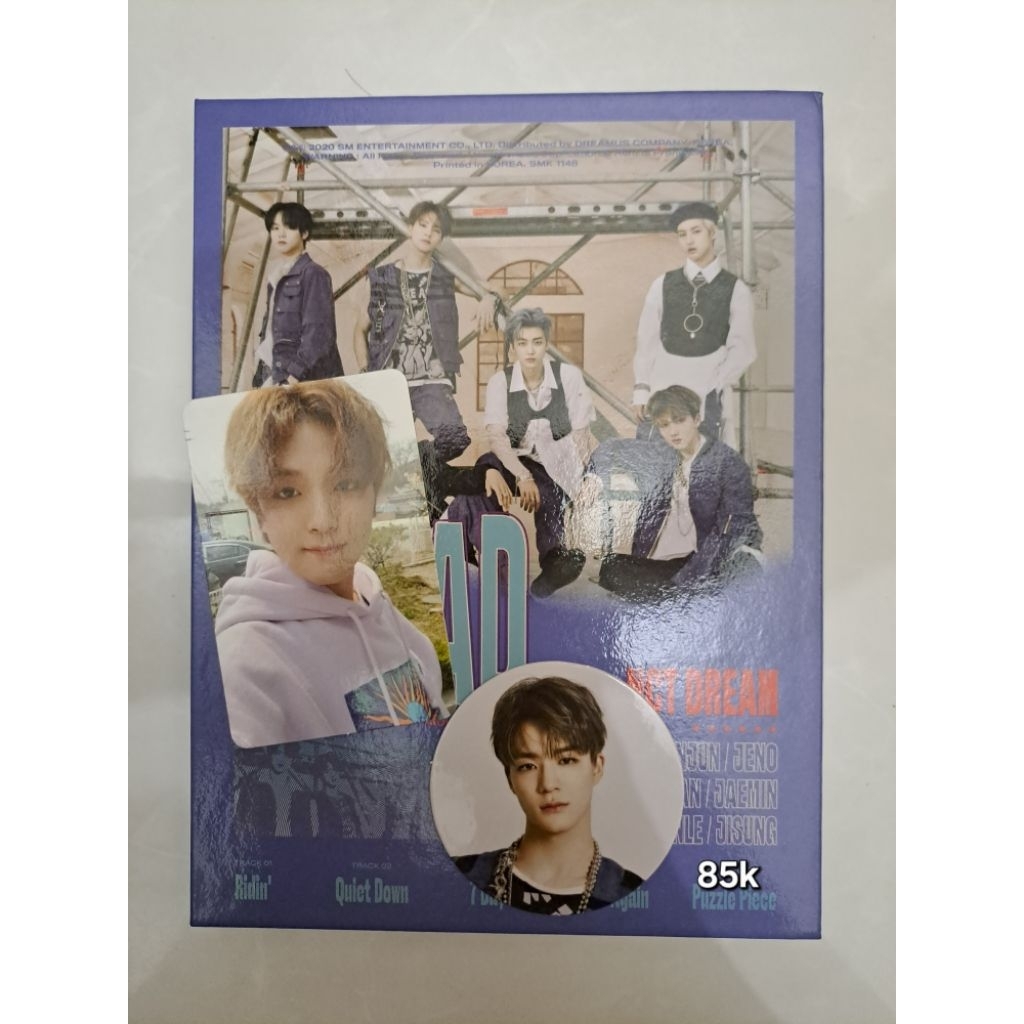album nct dream ridin unsealed with pc haechan