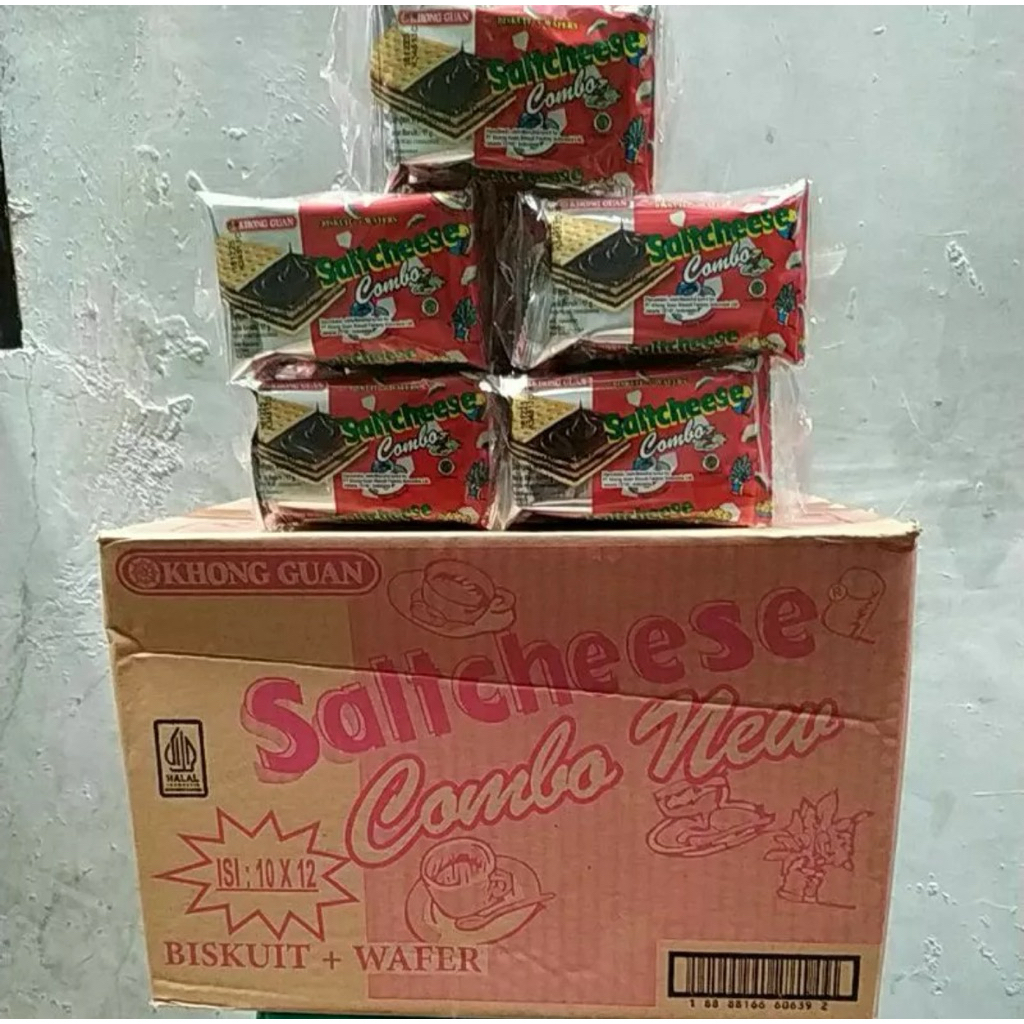 

Khong Guan Saltcheese combo renceng dus