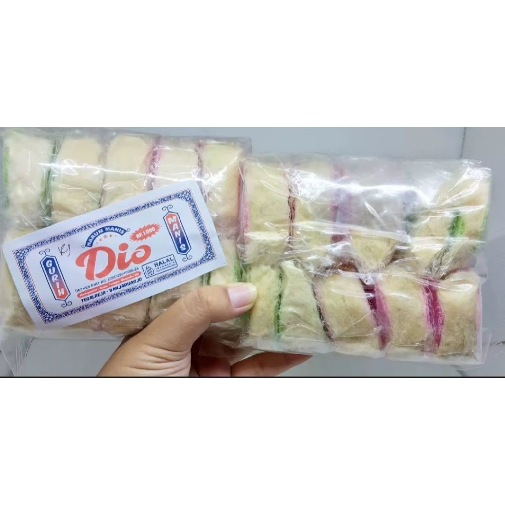 

harum manis rambut nenek 1 pak isi 10