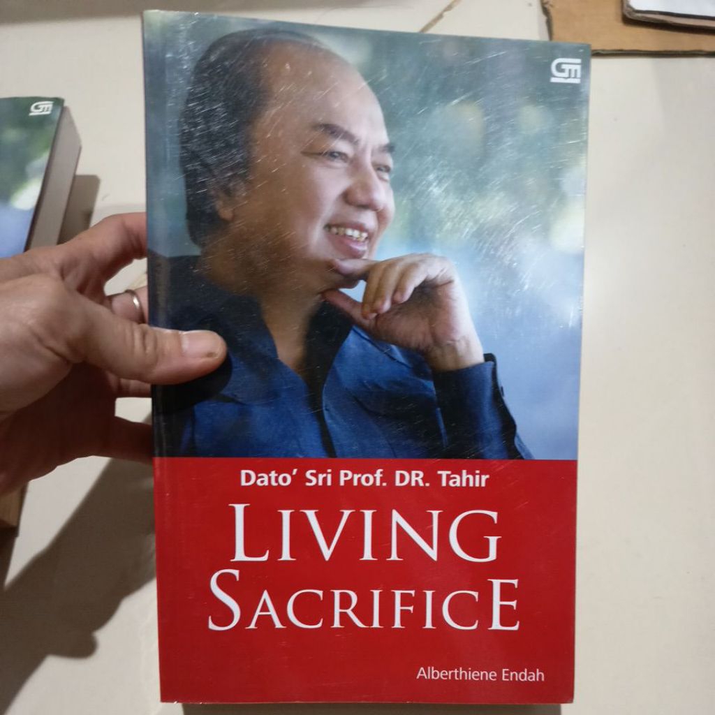 Dato Sri Prof. DR. Tahir Living Sacrifice ORIGINAL bekas