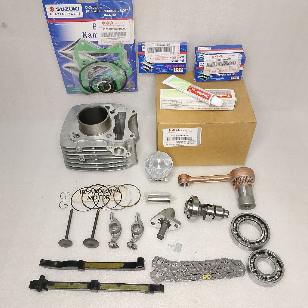 PAKET BLOK SEHER KOMPLIT SMASH TITAN 110, 11 AITEM