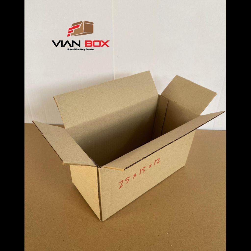 

kardus/karton ukuran 25x12x15cm1ply
