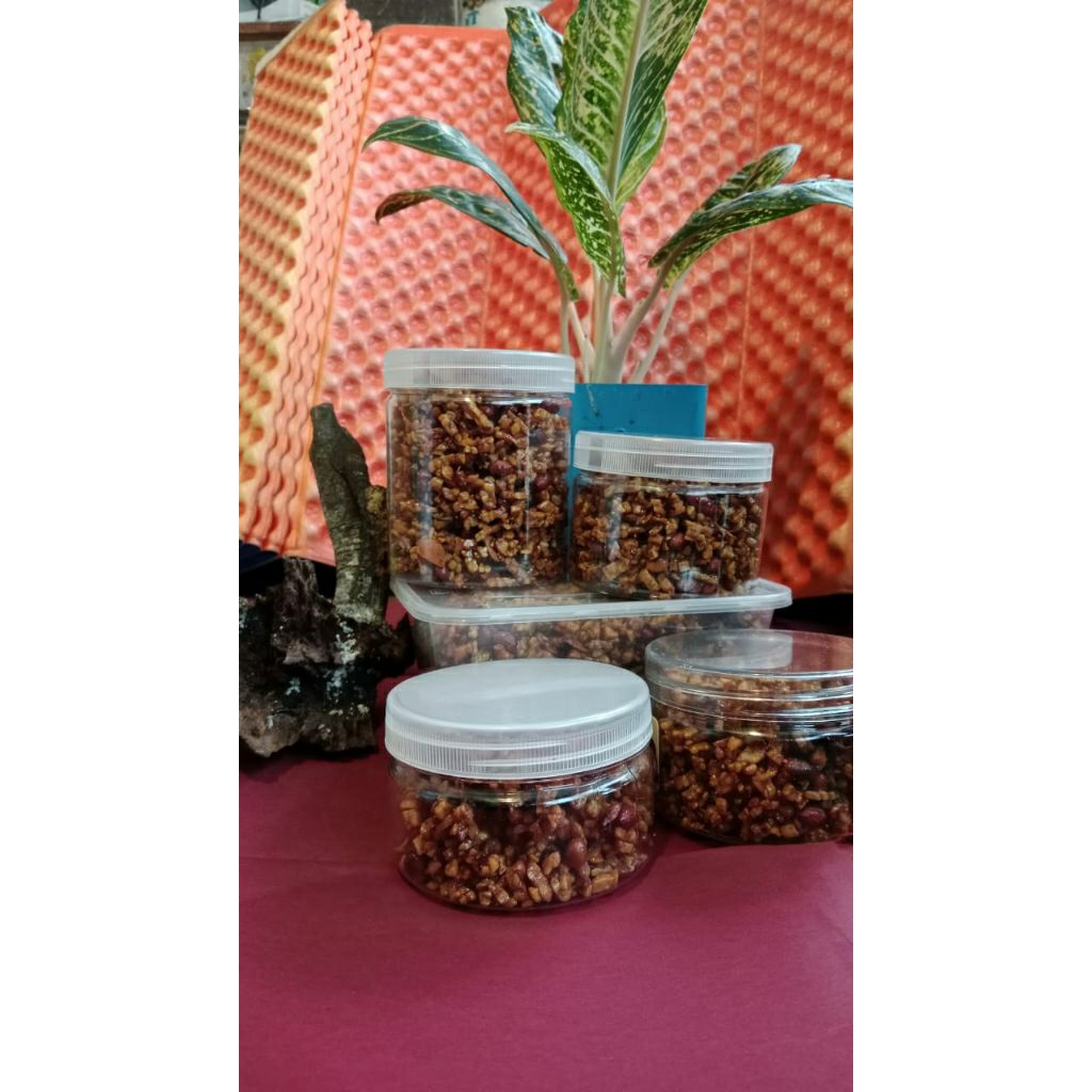 

OREKQu " tempe orek kering + kacang size 250 gram