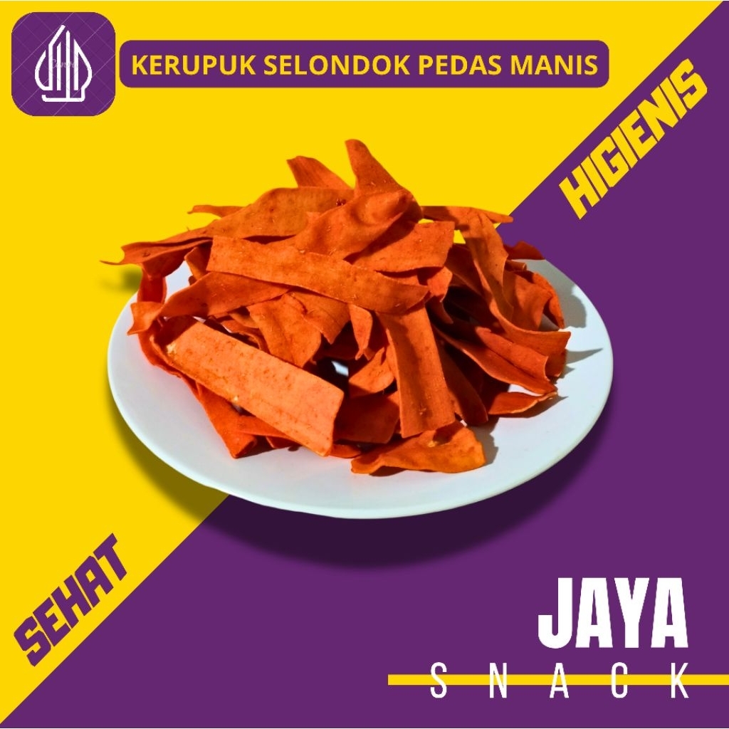 

Kerupuk Selondok Mentah Pedas Manis