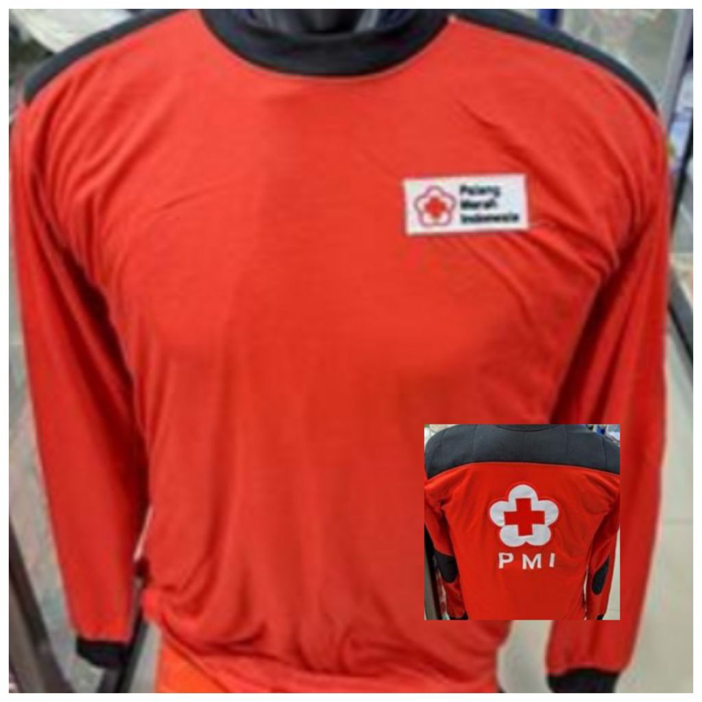 kaos lengan panjang penembak PMI