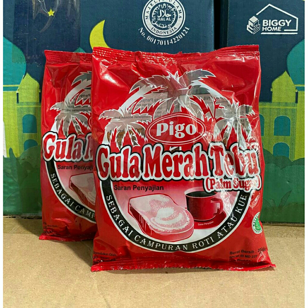 

Pigo Palmsuker 200gr Brown Sugar